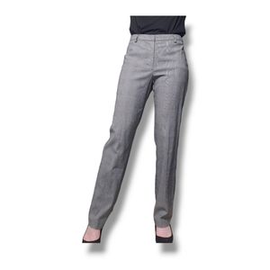 GAP gray straight leg Mid-rise pants